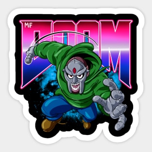 MF Doom Villain Sticker